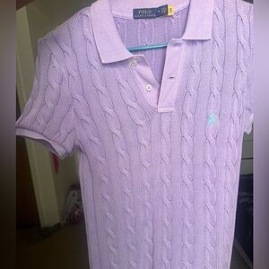 Polo Ralph Lauren - Cotton Cable Knit Polo Shirt